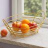 SATOSHI Кантри Корзина для фруктов 28,5х10х19,5см, сталь, акрил