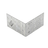 Крепежный уголок равносторонний 2 мм, KUR 100 х 100 х 60 мм Сибртех