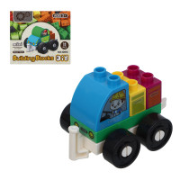 Конструктор развивающий "Транспорт", ABS, 11х6х10см, 6 дизайнов