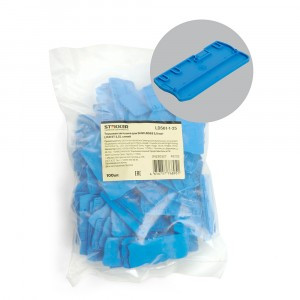 Stekker Торцевая заглушка для ЗНИ  2,5  мм (JXB ST 2,5 ) синий LD561-1-25 49203