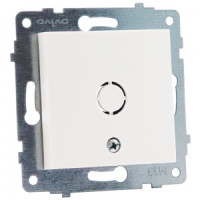 OVIVO мех. вывода кабеля СУ 1 мест. белый (ко всем рамкам) 600-000301-241