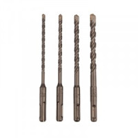 Набор буров по бетону 5-6-8-10х160х100мм, 4 шт. в пласт. Кор. SDS PLUS Kranz (цена за уп) KR-91-0405