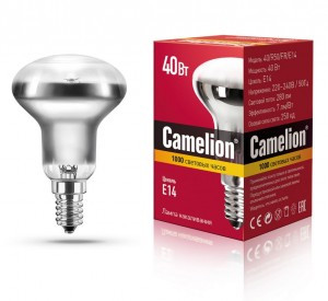 Camelion R50 E14 40W зеркальная матовая 40/R50/FR/E14