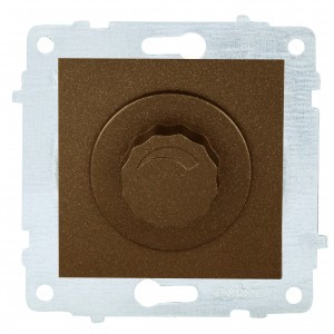 OVIVO мех. диммер СУ 800W мокка (ко всем рамкам) 600-000319-212