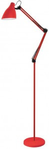 Camelion LOFT KD-332 C04 св-к напольный торшер 40W E27 1750x200 металл/красный