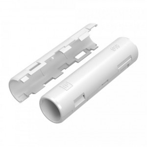 Промрукав муфта разборная d16 мм белая (100шт/1200шт) цена за 1 шт. PR13.0417