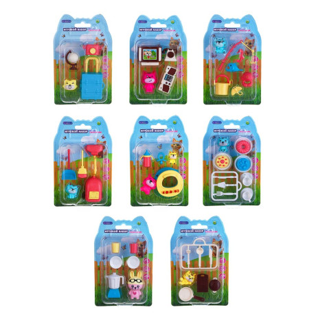 ИГРОЛЕНД Питомец с аксессуарами, ABS, PP, 11х3,4х17 см, 8 диз