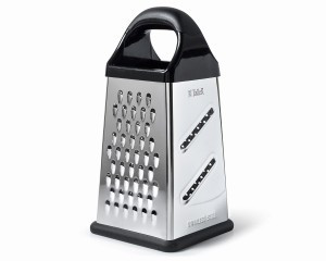 Терка четырехгранная h=20см, нерж сталь с контейнером TR-21908 Taller