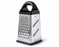 Терка четырехгранная h=20см, нерж сталь с контейнером TR-21908 Taller