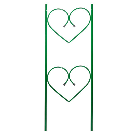 Арка садовая разборная №3 Сердца малые 2,52м*1,2м*0,34м САДОВИТА