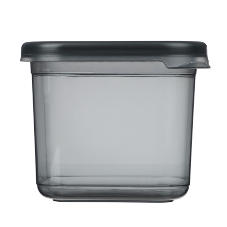 Ёмкость для сыпучих продуктов 0,7л 110х105х95мм, пластик, графит