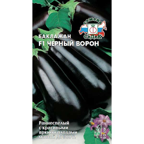 Баклажан Черный Ворон Седек Ц