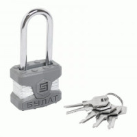 Замок навесной БУЛАТ ВС 0140-01 ПЛ стальной 5кл. d=6мм (48,6)