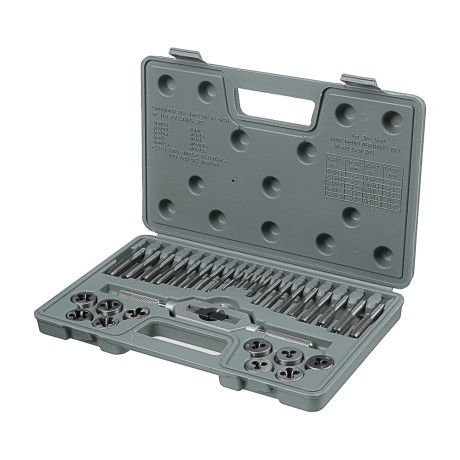 ЕРМАК Набор метчиков и плашек 31пр. М3-М12