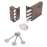 РостовНаДону ЗН 4-1 полимер с/вертуш левый Замок накладной (14)