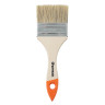 ЕРМАК/HEADMAN Кисть малярная плоская "Бейсик" нат. щетина 2,5" (63мм)