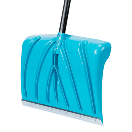 Лопата для уборки снега пластиковая Luxe,460 х 335 х 1300 мм, металлопластиковый черенок, Palisad