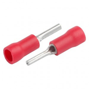 General Наконечник круглый штыревой НкИш 1,25мм Красный (уп.100шт, цена за уп.) GNPI-1,25-22 475720