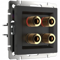 Werkel мех. роз. акустическая СУ 1 мест. (черный матовый) W1185008 a051614