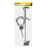Стойка с набором для душа, лейка 1 режим, шланг 150см