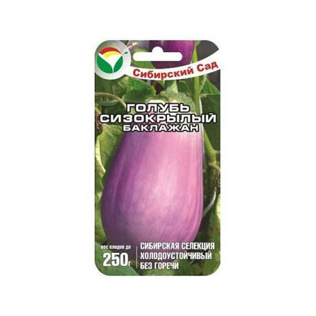 Баклажан Голубь Сизокрылый СибСад Ц