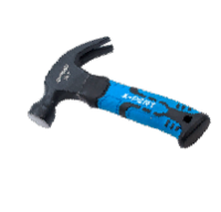 Молоток-гвоздодёр МИНИ с обрезин ручкой 250 гр