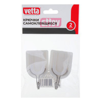 Крючки самоклеящиеся тм VETTA, в пакете, 2шт, WF-312