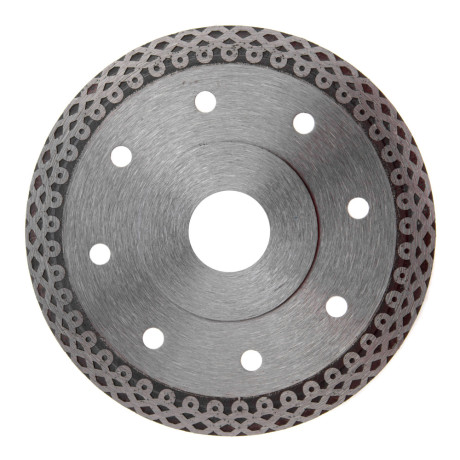 Диск алмазный, 115 х 22.2 мм, тонкий, сплошной (Jaguar) мокрая резка Gross