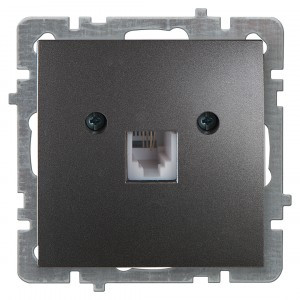 Nilson TOURAN мех. роз. телеф. СУ 1 мест. антрацит (RJ11) 24160440