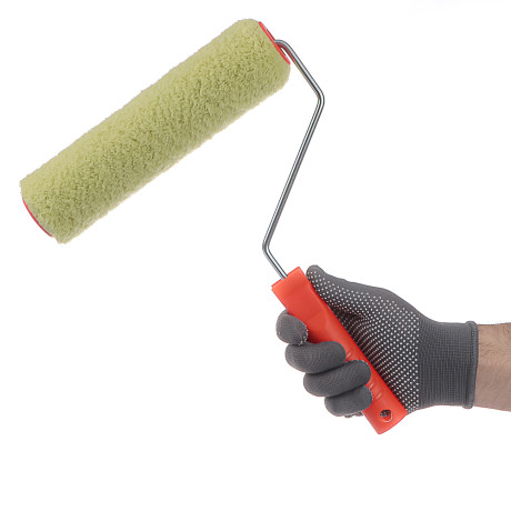 ЕРМАК Валик в сборе "полиакрил" 230мм, D40мм, ворс 12мм, ось 6мм