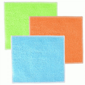 Салфетка д/уборки двойная Мягкочист 16*18см (кратность 4!!!) полиэстер VL58-250