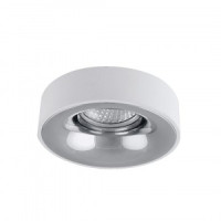 SWG/Design LED NC1826-M-FW+CH св-к накл. рамка мат белый+хром MR16 InLondon