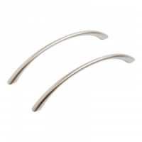 Ручка-скоба мебельная мет 96 A204-96 SN сатин  2шт (цена за пару (50,500) StahlBuro