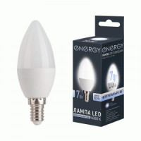 Energy лампа св/д свеча С37 E14 7W(510lm) 4000К 4К 38x100 матов (10!) 109289