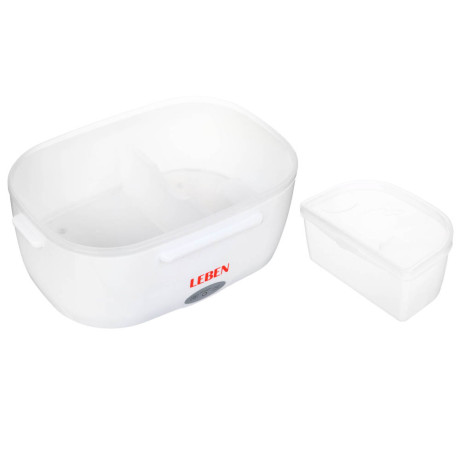 LEBEN Контейнер для еды с подогревом, 220-240В, пластик, металл, 22,5x16,7x9,5см