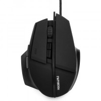 Мышь игровая Гарнизон GM-740G, "Альтаир", код "Survarium", USB, чип Х3, черн., софт тач, 2400 dpi, 6