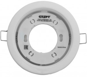 СТАРТ GX53 св-к встр. 15,5W 106x36 белый без лампы монтажное отверстие d85мм 169