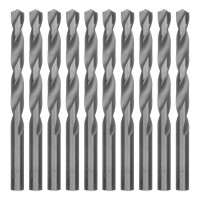 Сверло по металлу, 10 мм, полированное, HSS, 10 шт, цилиндрический хвостовик Matrix
