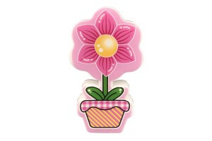 Camelion NL-231 ночник св/д  0.5W 110х65x60  Цветок, 220V пластик/выкл.