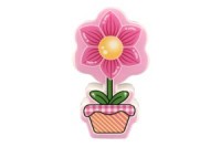 Camelion NL-231 ночник св/д  0.5W 110х65x60  Цветок, 220V пластик/выкл.