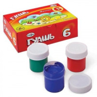 Гуашь ГАММА &quot;Мультики&quot;,  6цв., 20мл, 221030