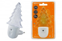 TDM св-к-ночник св/д 0,3W  &quot;Елочка&quot; датчик света (10!) SQ0357-0010