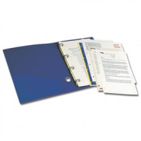 Папка 4 кольца BRAUBERG &quot;Диагональ&quot;, 40мм, т-синяя, до 250 листов, 0,9мм