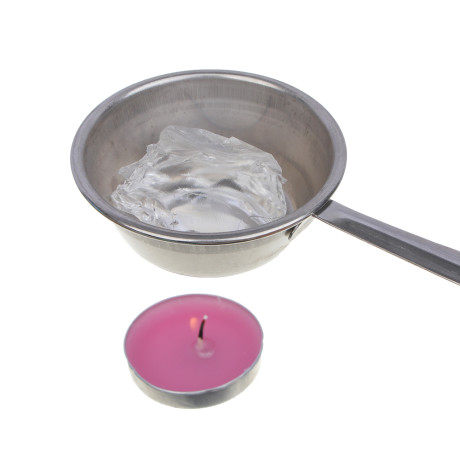 ХОББИХИТ Набор для творчества "Мялка", металл, блестки, парафин, силикон, 10х9х8 см, 2 дизайна