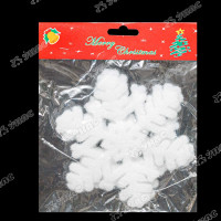 Подвеска-украшение G015 Снежинки 2шт 14см (материал:пенополиэтилен) (500)