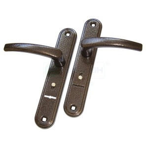 Гардиан Комплект ручек 4131 Вега темно-серая к замку Гардиан 1011,3011 (15)