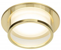 ЭРА св-к встр под лампу DK99 GD MR16 GU5.3 золото (75)92х50 58395