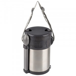 Термос VALENTE 2л широкое горло 3 конт (270/350/620мл), конт д/приборов, упак-пакет 106058 Mallony