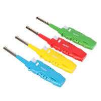 Зажигалка бытовая газовая OGNIVO, модель M3588 T, BOX, с веревочкой, 3588 T, 4 цвета