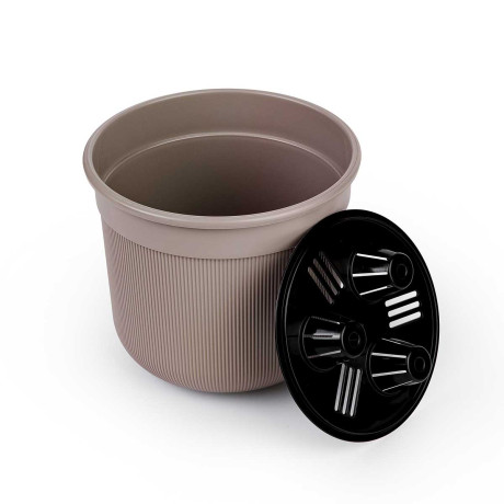 Горшок Сканди 2 л какао БШ9120 х24